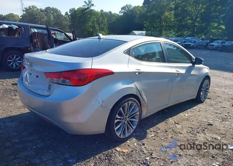 2011 Hyundai Elantra Limited (Ulsan Plant) z USA, uszkodzony, nr VIN KMHDH4AE2BU147925